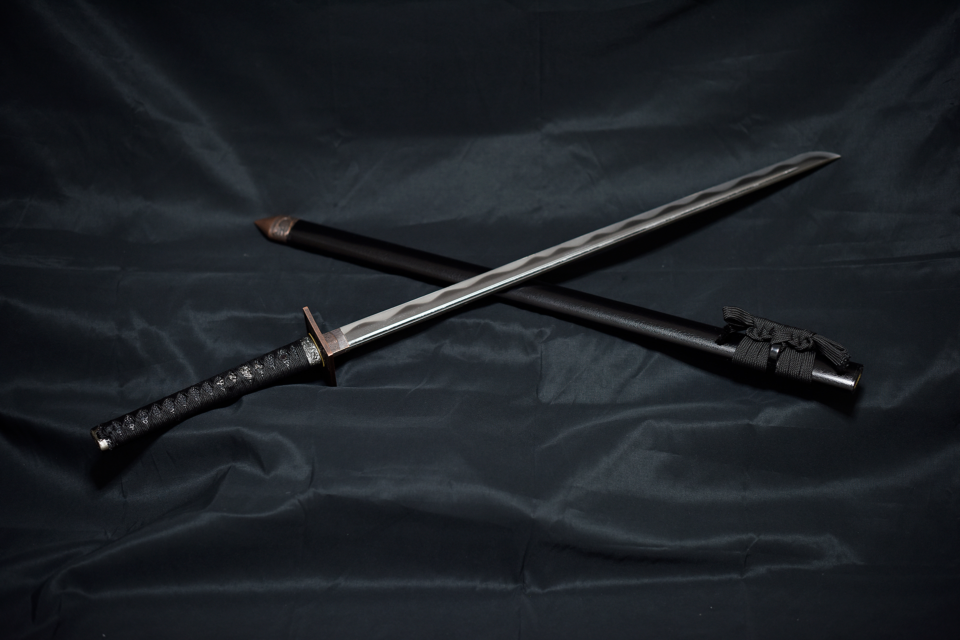 Ninja sword/difference (takemitsu/hidori/notare blade pattern) KoshiraebBamboo sword Ninja sword/difference (takemitsu/hidoshi/notare blade pattern) product images/details