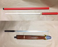 竹光　仕込み杖・仕込み番傘　小道具